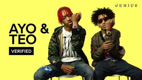 ayo teo rolex lyrics genius|ayo gack rocl song.